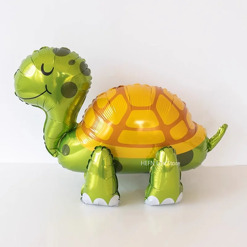 4D Unicorn Foil Balloons for Kids, Elephant, Animal Stand Balloon for Girls, Birthday Party Decoration, Baby Shower Supplies