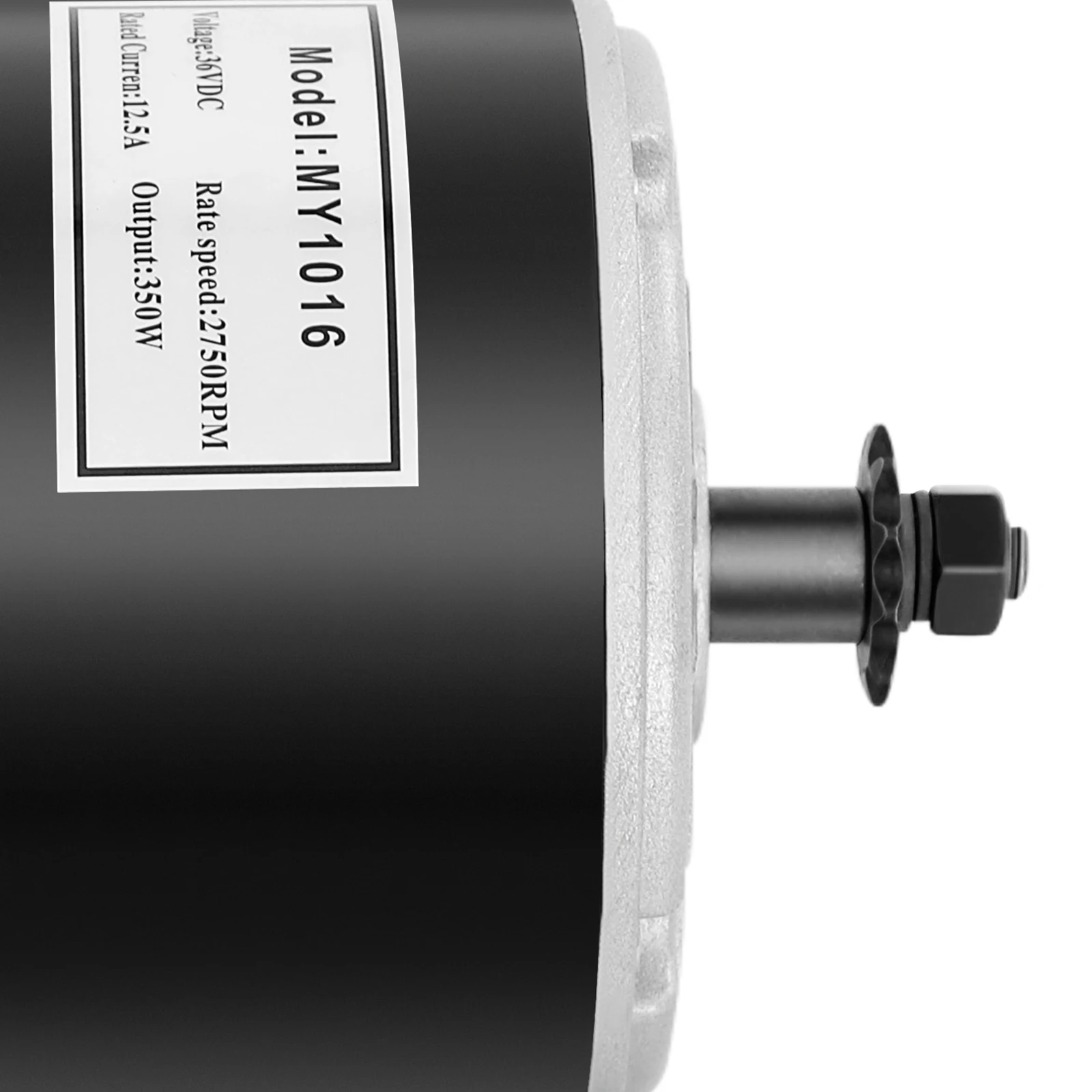 350 W 36 V elektrischer Bürstenmotor, MY1016 Rollermotor Ersatz für E-Scooter Elektrofahrrad DIY Upgrade – Detail 11