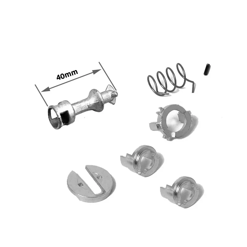 자동차 도어 잠금 배럴 실린더 수리 키트, BMW X3, E83, X5, E53, 전면 좌우 7 개 세트