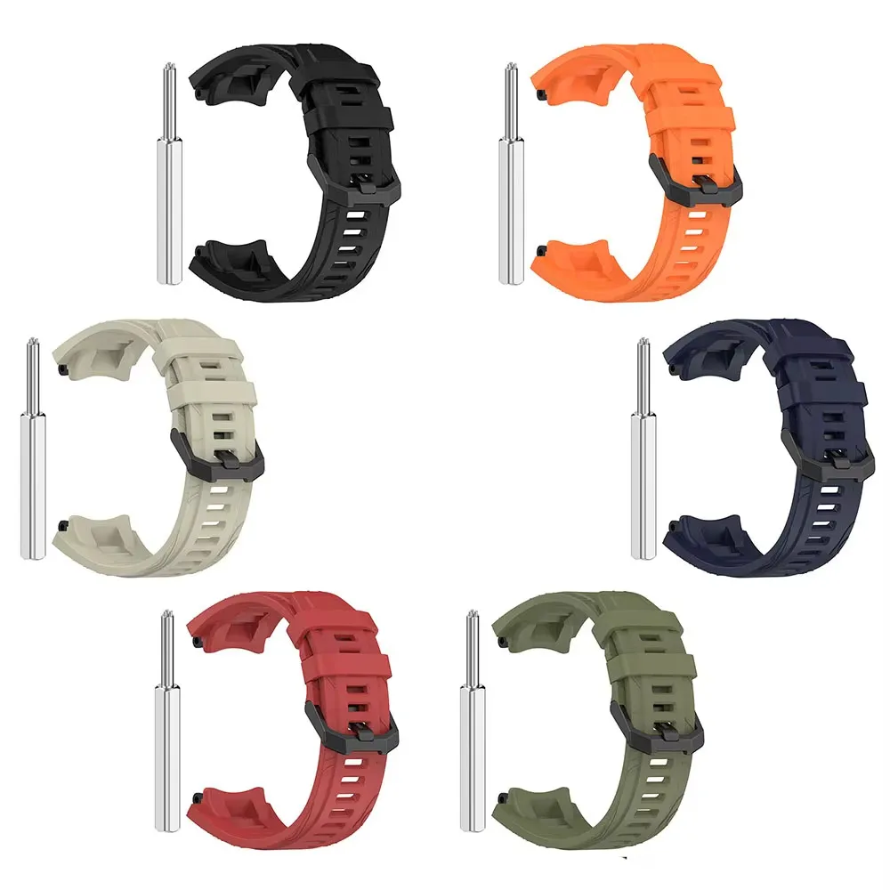 Silicone Sport Strap Band for Smart Watch with Strap Tool Accessory