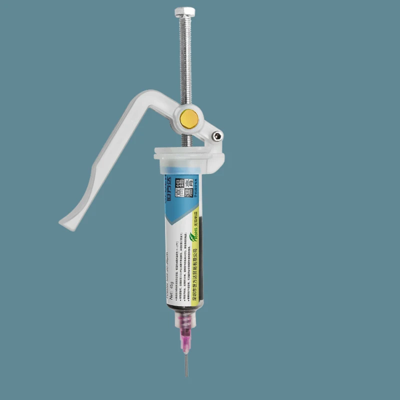 

Solder Paste Extruder Solder Oil Green Oil Booster UV Glue Propulsion Tool Booster Welding Accessories For Circuit Board Repair