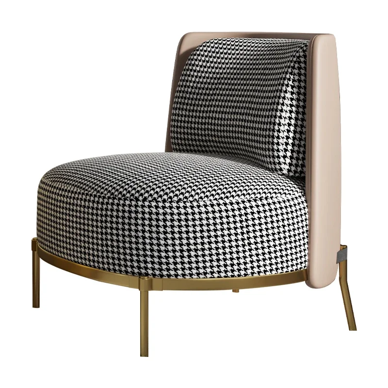 

XK Couch Modern Simple and Light Luxury Living Room Leisure Chair Designer Tiger Stool