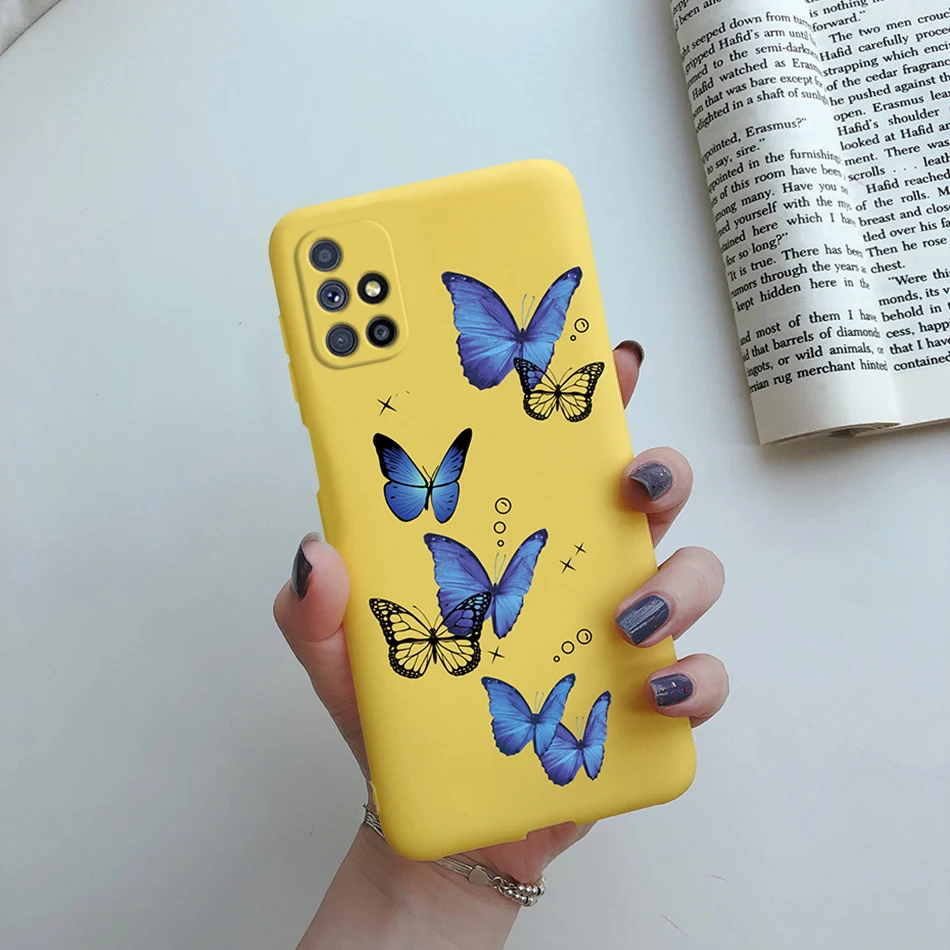 Sunflower Butterfly Slim Soft Bumper Case