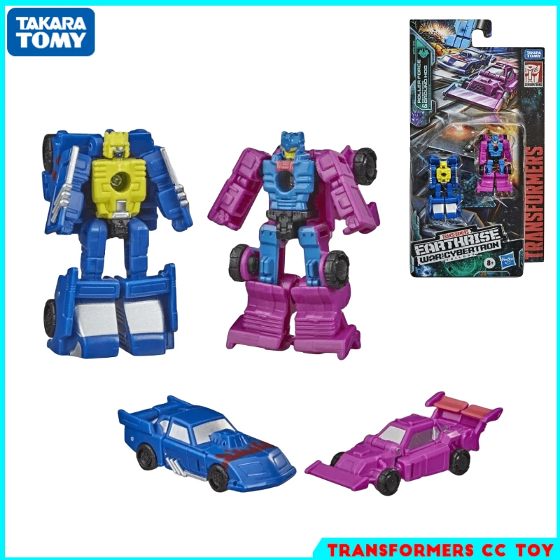In Magazzino Trasformatori Takara Tomy Toy Earthrise Series Wfc-E15 Roller Force & Ground Hog Action Figure Robot Collection Hobby