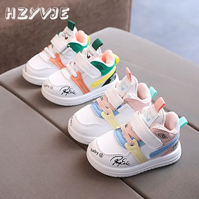 Kids Sneakers Sports Shoes Baby Shoes Kids Sports Shoes Kids Shoes Children Spring Autumn Casual Sneakers Non-slip Walking Shoes Boys Girls Cartoon Print Breathable Sneakers Toddler Outdoor Shoes