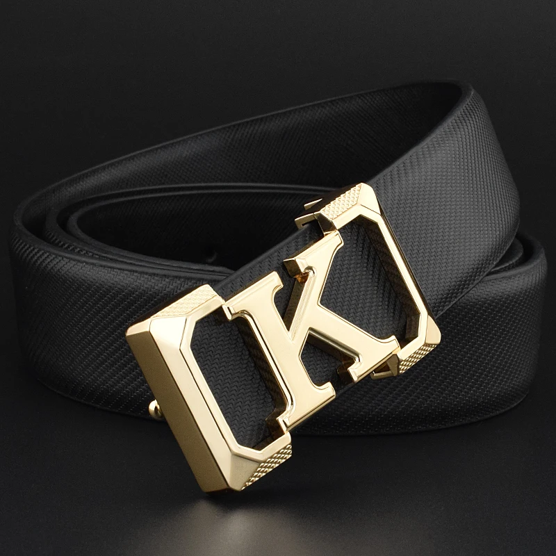 Black gold buckle