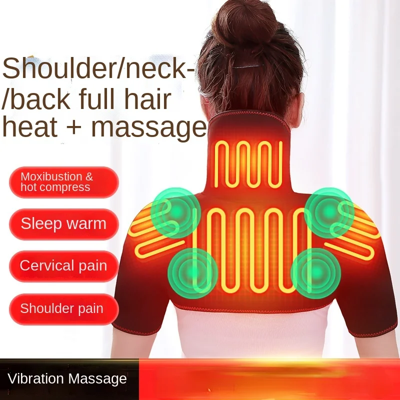 3 Levels of Moxibustion Physiotherapy, Fever Shoulder Pad, Suitable for Shoulder Pain, Warm Compress Massage Arm Cold Prevention