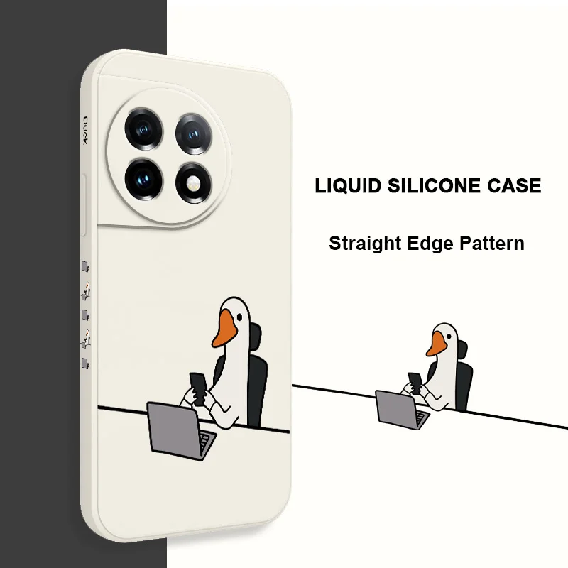 Durable Liquid Silicone Work Hard Phone Case Cover