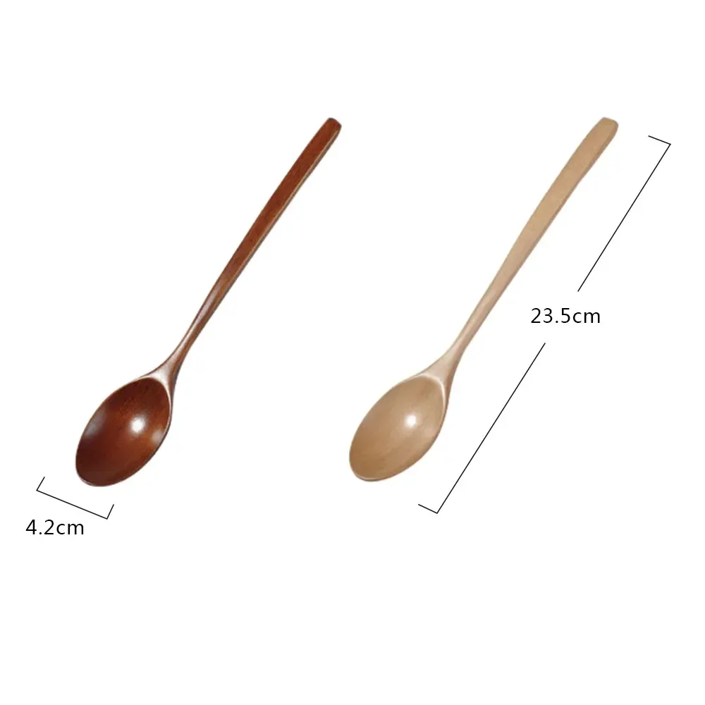 Wooden Spoon,Wooden Cooking Spoon 2pcs Kitchen Cooking Utensil