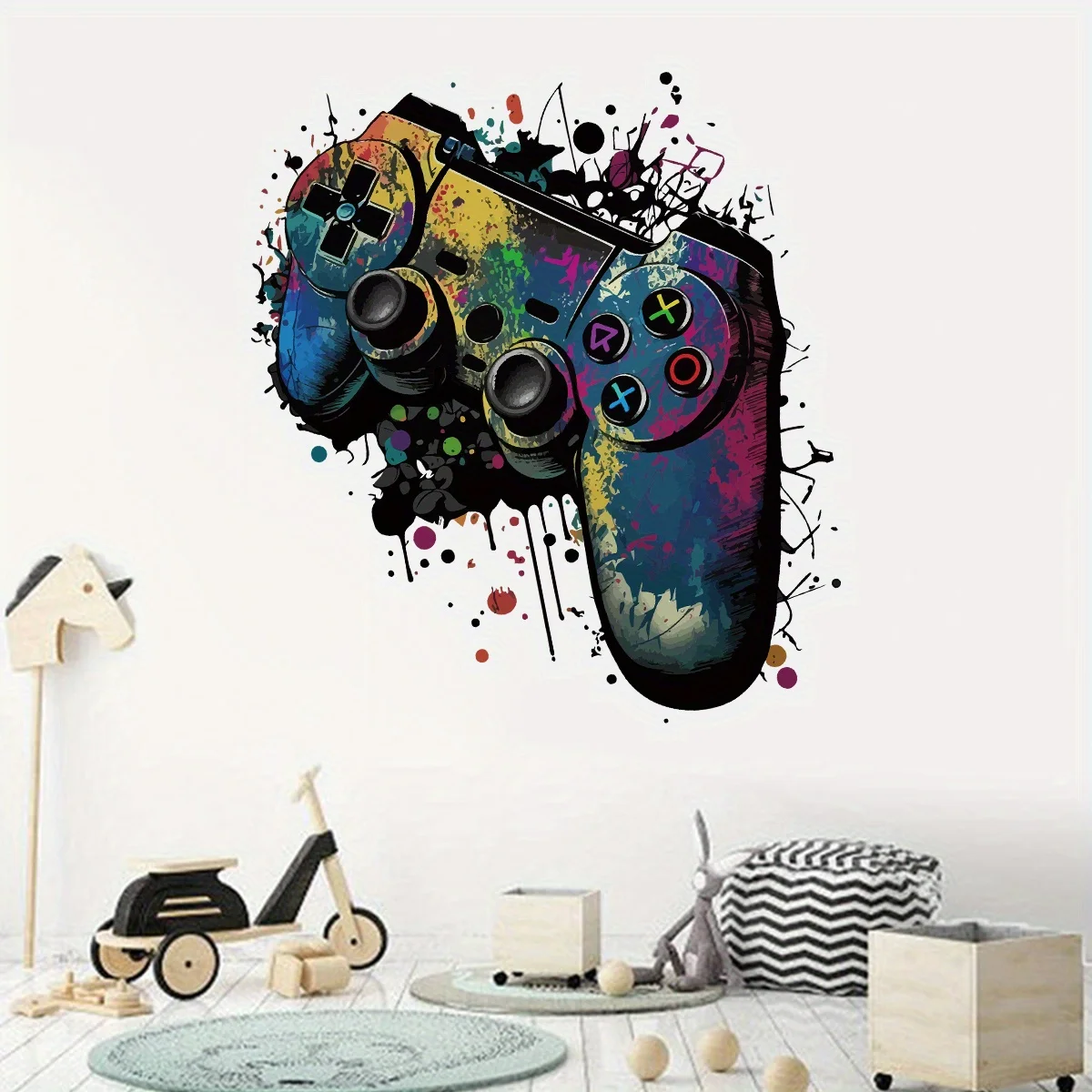 Colorful Game Mechanical Wall Stickers 2