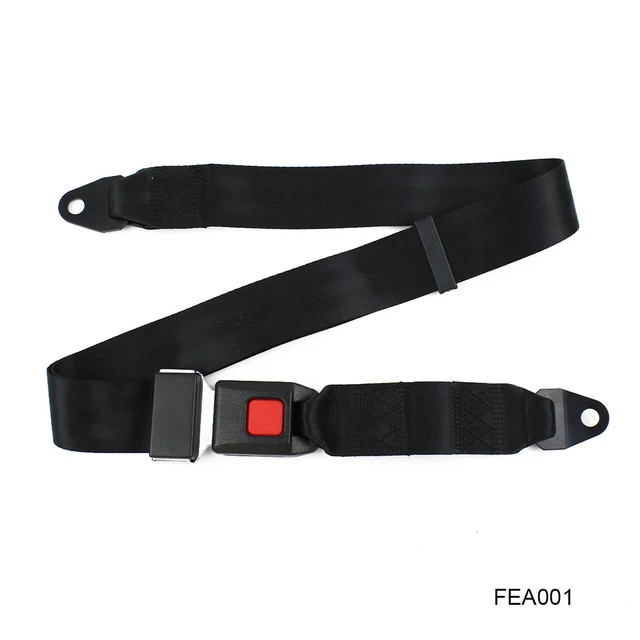 Ceinture de sécurité universelle noire pour siège de voiture, boucle  d'extension réglable en environnement, ceinture de sécurité automatique pour  camion, accessoires de voiture, 2 points - AliExpress