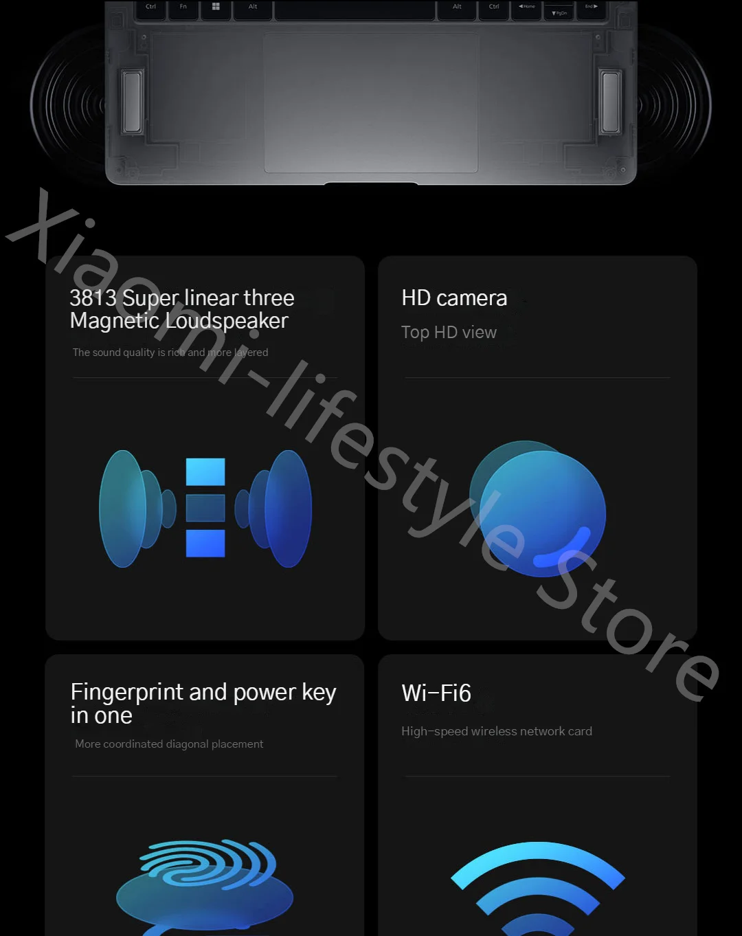 Xiaomi Mi Book 14 2022 Laptop with Intel Core i7-1260P/i5-1240P, RTX2050/MX550/Iris Xe Graphics, 14