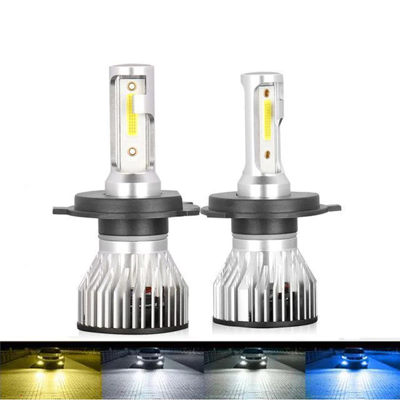

2Pcs Car Lights H4 H7 H8 H11 LED Lamp For Auto Headlight H1 H3 H13 9004 9007 9005 HB3 9006 HB4 Bulbs 12V 24V 6000K 8000K