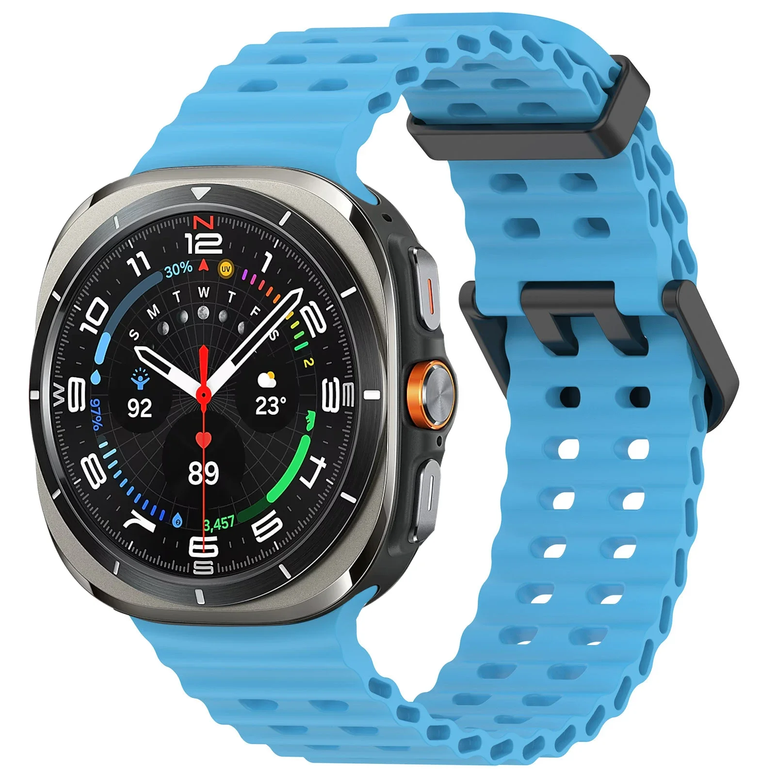 Premium Marine Bracelet for Smartwatches - Luxurious 47mm Watchband Strap