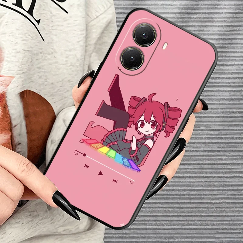 Stylish K-Kasane T-Teto Themed Pattern Phone Case Cover