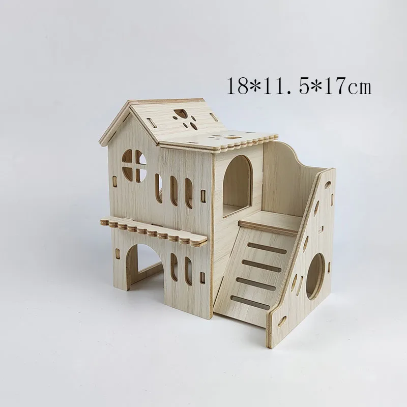 Dwarf Hamsters Wood House 4