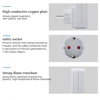 PIR Infrared Sensor Socket Protector LED Night Lights 220V EU FR US UK Plug 120° Degree Wide Angle Automatic Induction Retardant 6