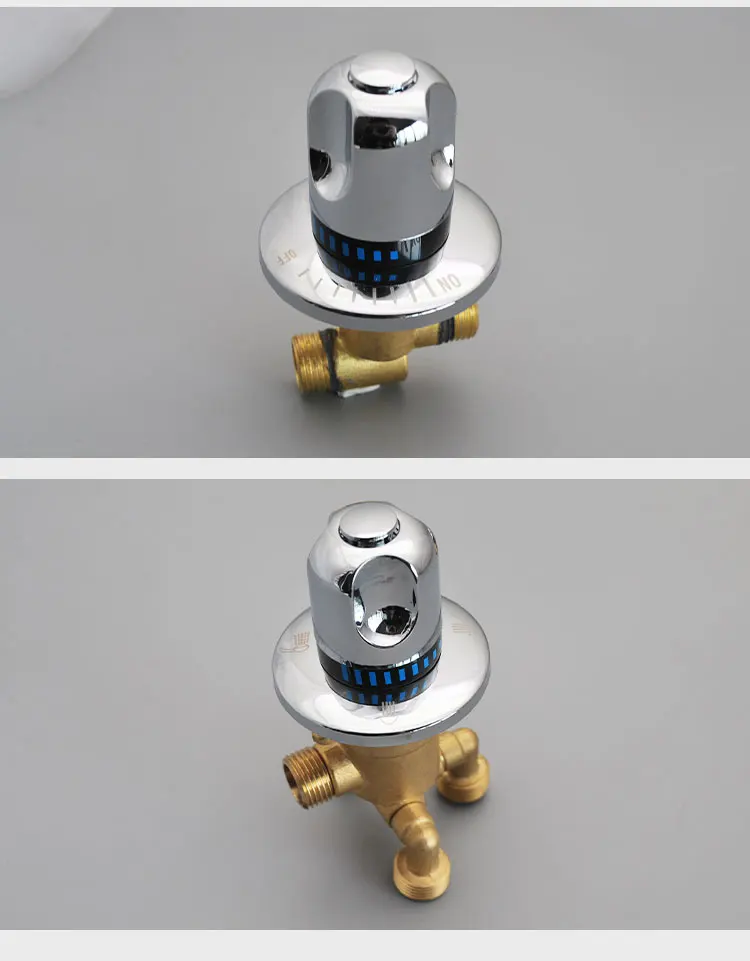 Description Picture 6 of itemBathtub split faucet jacuzzi faucet three-piece set of hot and cold water switch water diverter conversion valve fittings