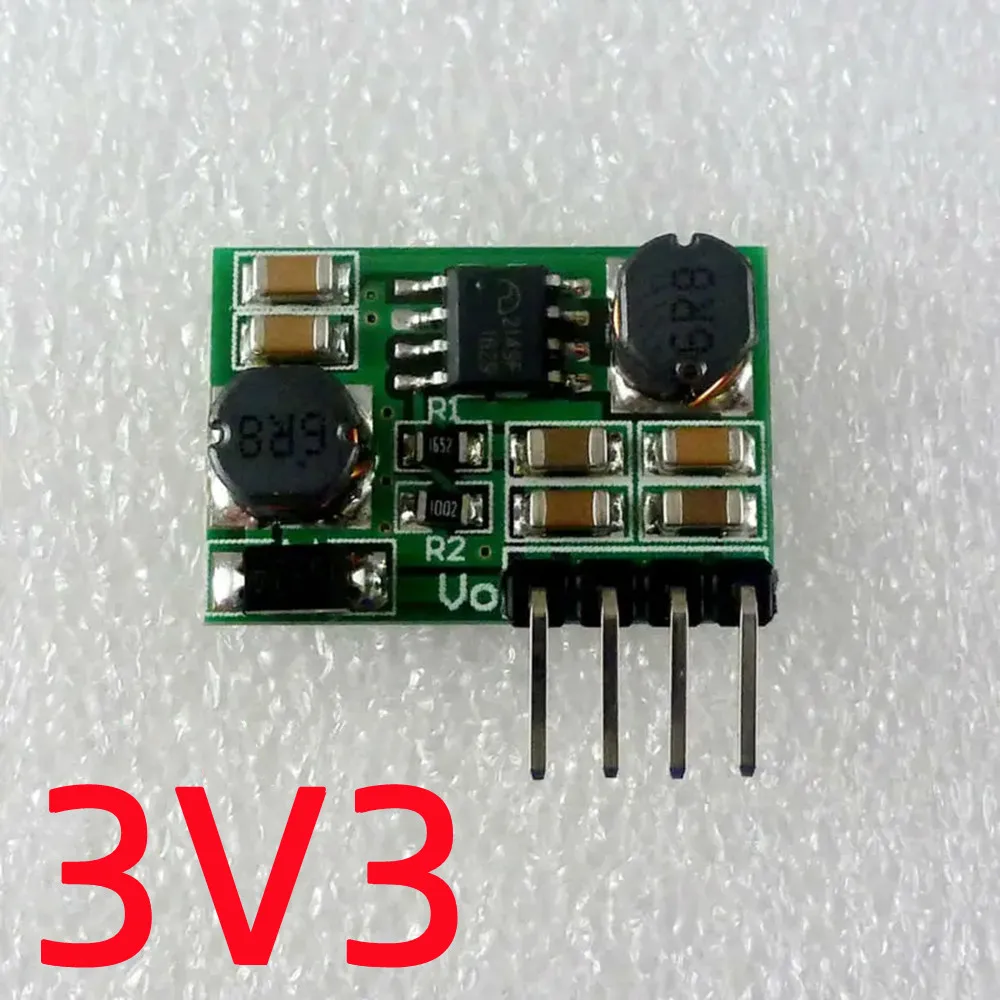 자동 벅 부스트 컨버터 보드 전원 공급 장치 모듈, DC 1.5V, 1.8V, 2.5V, 3.3V, 3.7V, 5V-3V,  DD0603SB_3V, 30 개-Freehip.co.kr
