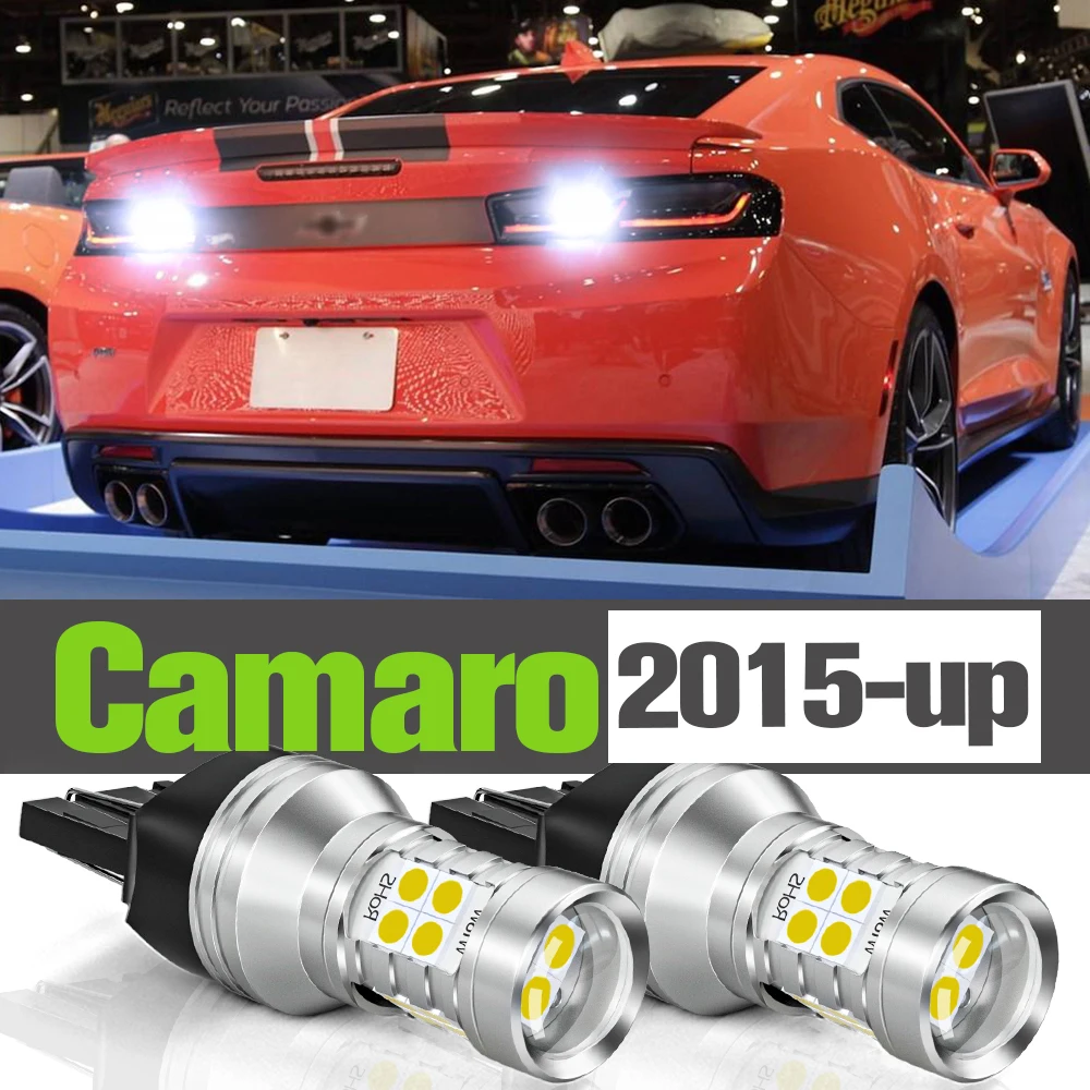 

2 шсветодиодный, светодиодные фонари заднего хода для Chevrolet Camaro 2015 2016