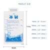 100/200/400/600/1000ML Ice Pack Gel Dry Cooler Bag Reusable Thickened Water Injection Icing Bag Cold Compress Refrigerate 2