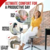 Ergonomic Memory Cotton Office Cushion Hemorrhoid Cushion Chair Cushion Sedentary Artifact Student Ass Cushion 3