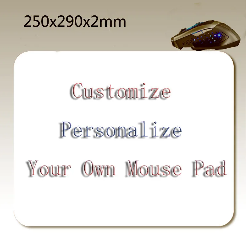 Mairuige Pictures Give Us You Like Photos Print Non-slip Rectangular Rubber Soft Mouse Pad 220*180*2mm /290*250*2mm mouse pad,gaming mousepad