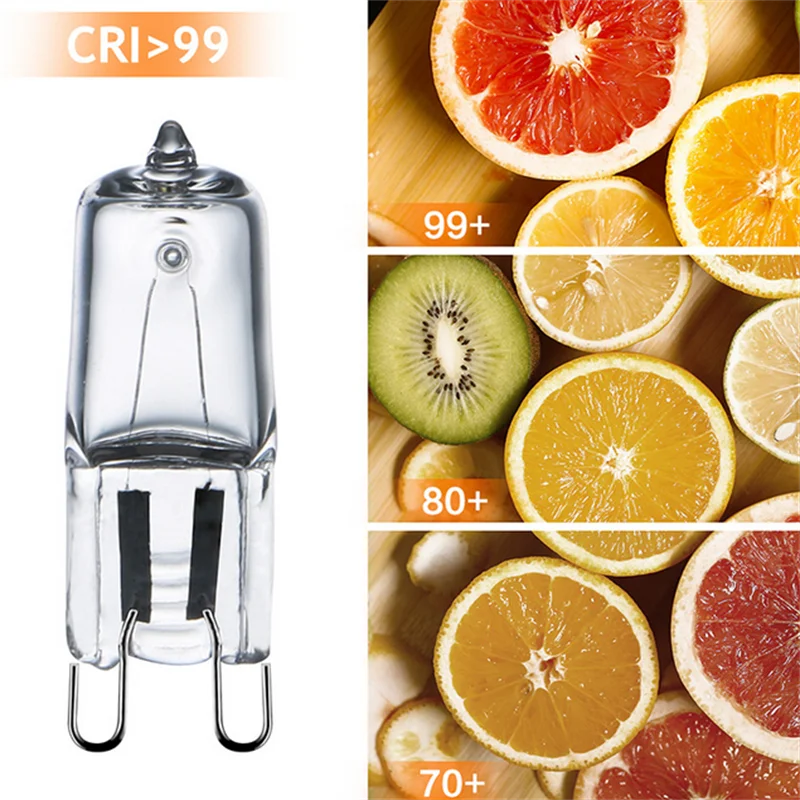 1/5/10PCS G9 18W 20W 25W 40W 60W 230V Eco Halogen LED Lamp Bulbs Capsule Inserted Beads Crystal Halogen Bulb