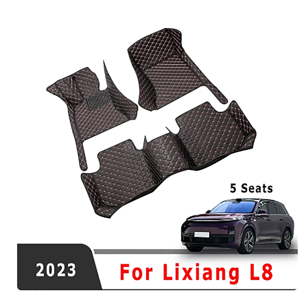

Для Li Lixiang L8 2023 (5 сидений) ковры аксессуары для интерьера запасные части коврики для ног водонепроницаемые автомобильные коврики для пола