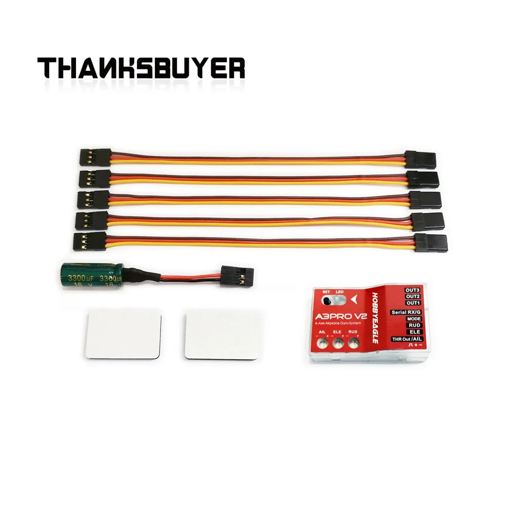 Hobbyeagle A3 Lite Evo Pro V2 3/6 Axis Gyro Airplane Gyro System Accessorio Per Il Controllo Del Volo Per Droni Ad Ala Fissa/Uav
