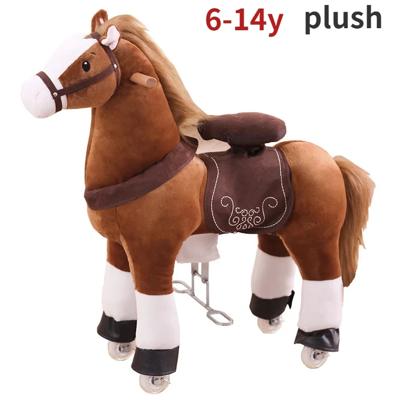 Jumping Horse Vault Mount Children's Toy Horse Large Baby Birthday Gift