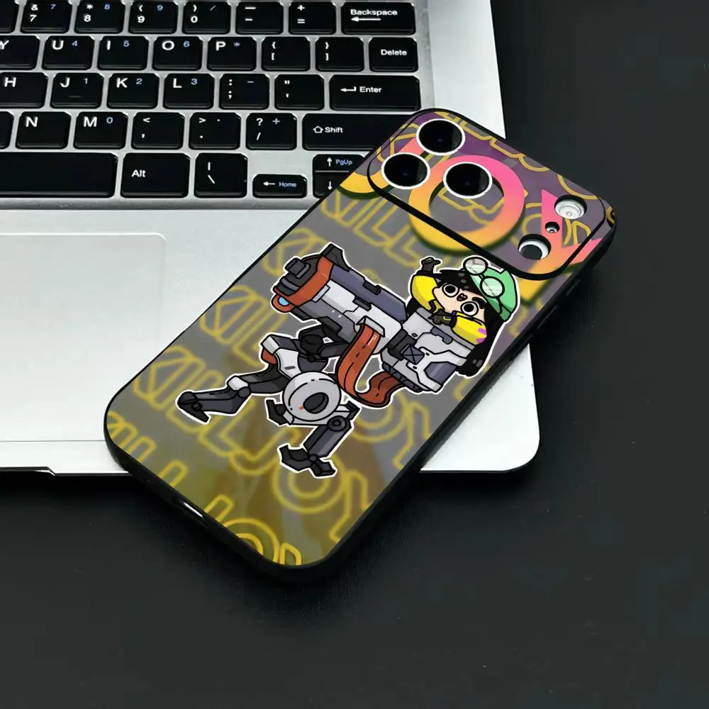 Valorant Sage Artistic Frosted Black Phone Case - Cute Soft Shell