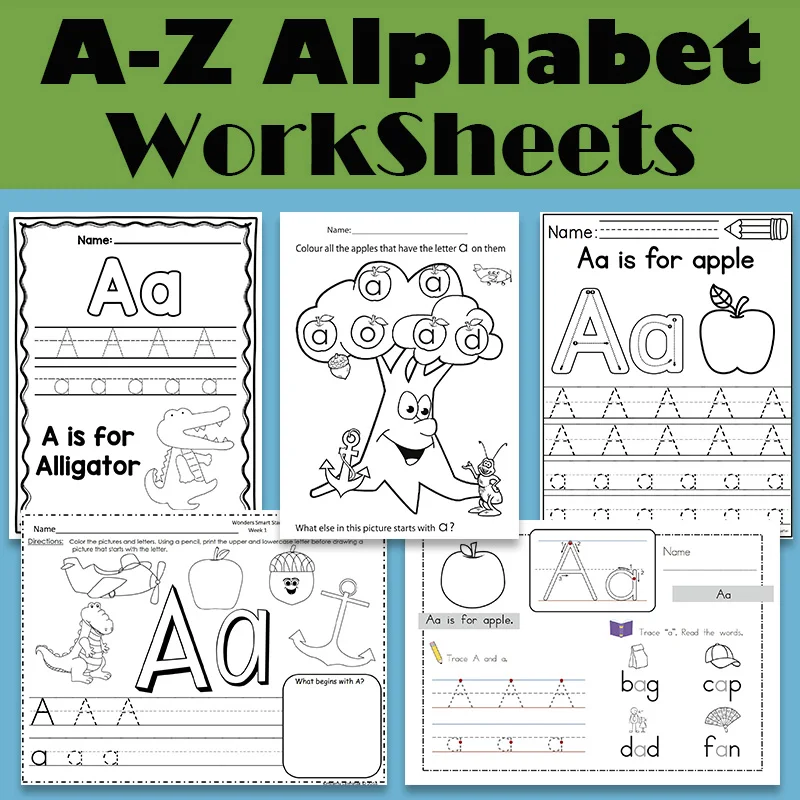 worksheets 26 letters from a to z alphabet preschool english homework workbook coloring abc books for kids learning english card books aliexpress