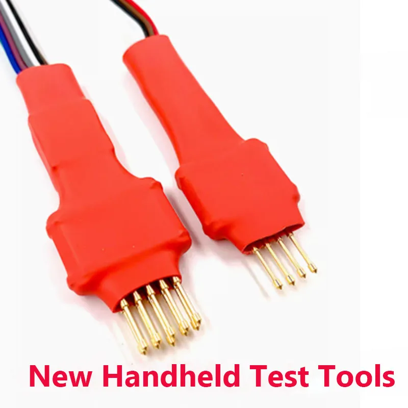 PCB Test Fixture 1.27mm 2.54mm 2.0mm Spring Pin Universal Downloader Burn-in Fixture Accessories New Handheld Fixture 30mm