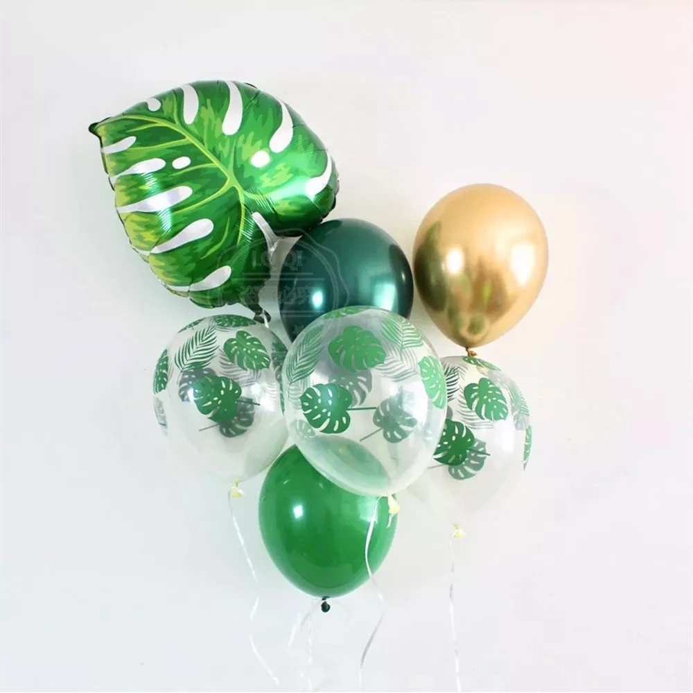 blatt-latex-ballon-tropical-party-dekorationen-gr-ne-bl-tter