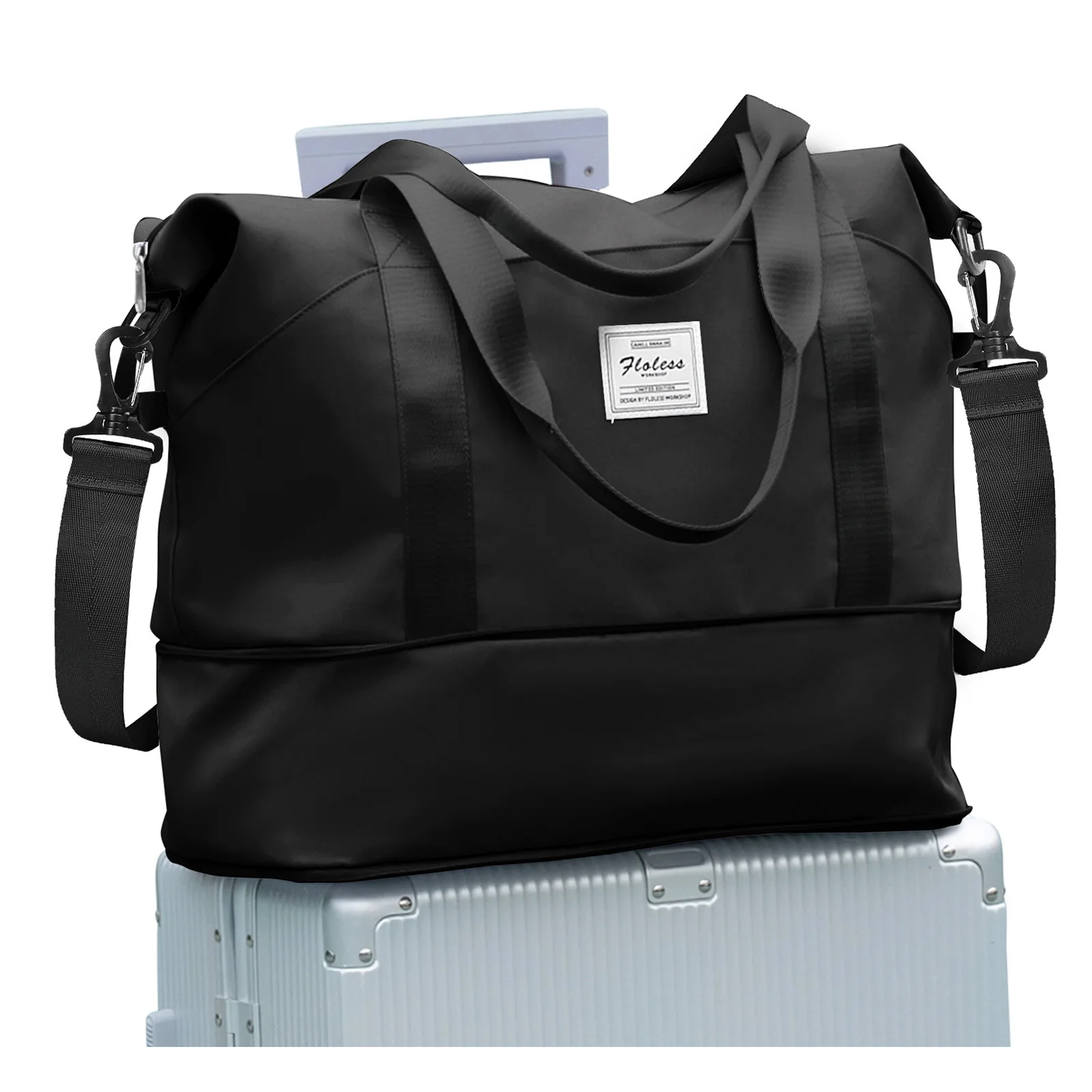 Sac De Voyage Cabine 40x20x25 Cm Ryanair - Sac Week-end Imperméable Avec Compartiment à Chaussures, Pour Sport, Gym, Danse, Voyage Léger