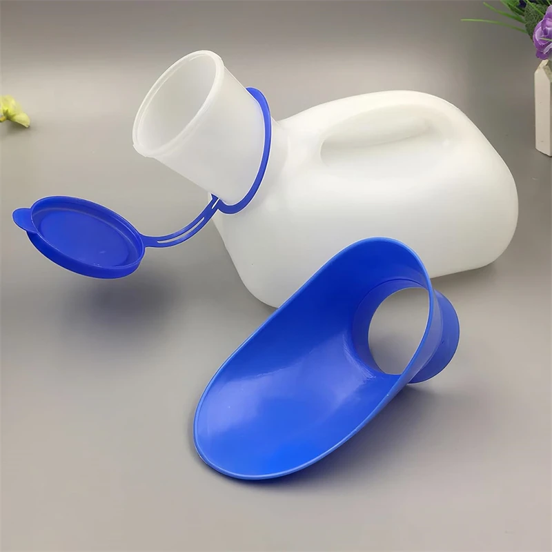 Portable 1L Unisex Female Urinal Toilet Urine Urination Device Bottle  Outdoor Camping Travel Tool Tent Emergency Closestool 2