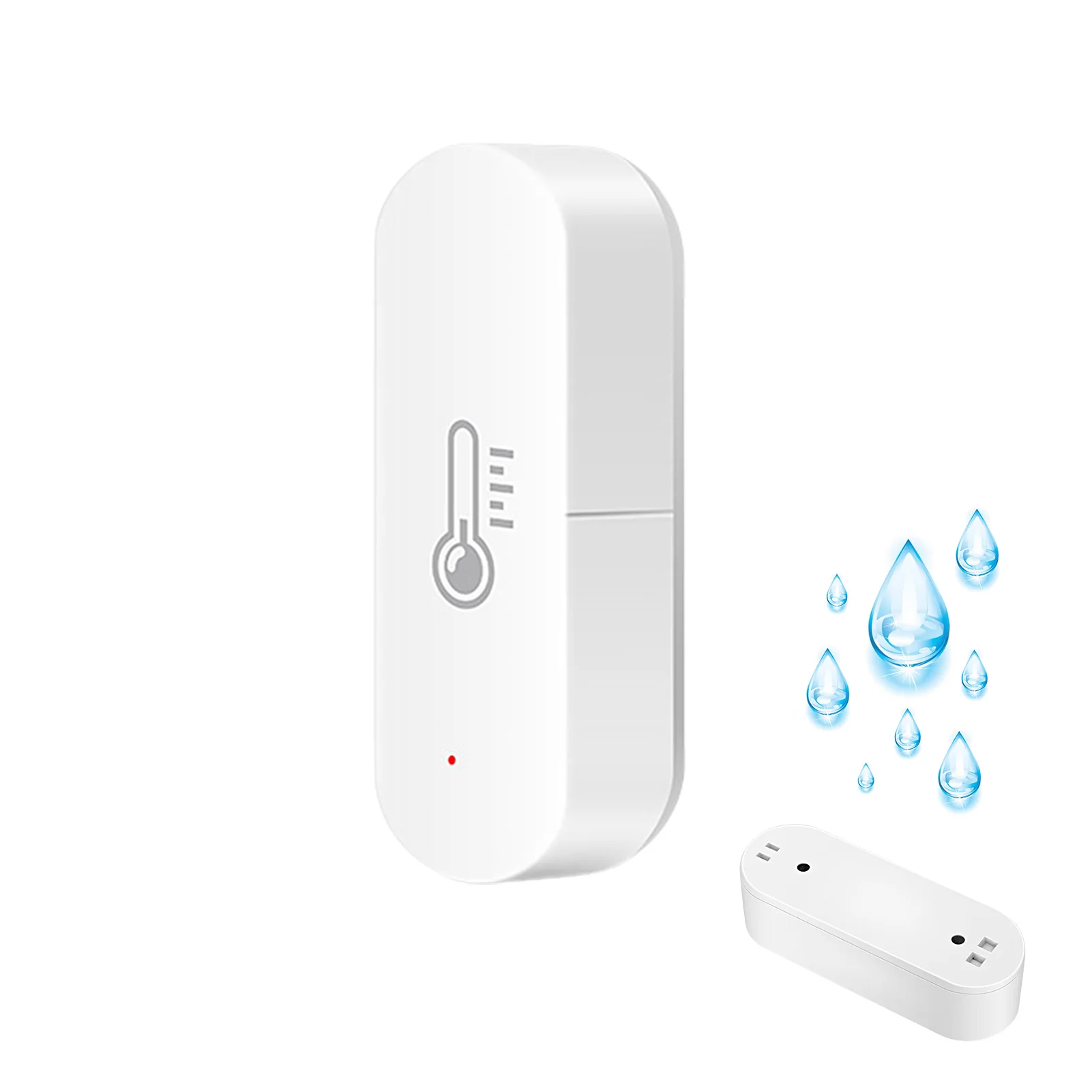 Zigbee Smartlife-Capteur de Température et d'Humidité, Wifi, Tuya,  Hygromètre Niket Extérieur, Therye.com, Détecteur, Alexa, Google Home