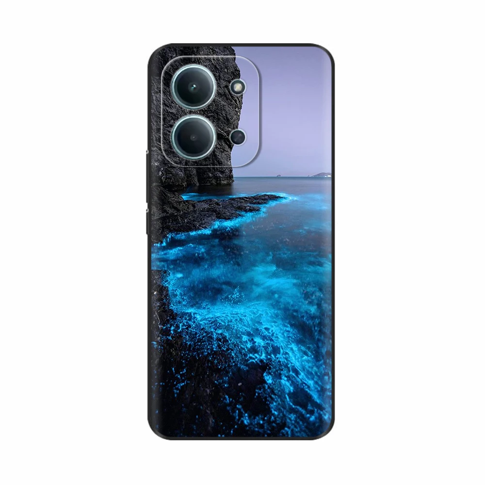Cute Cartoon Soft Liquid Silicone Phone Case with Camera Protection - Durable Cover