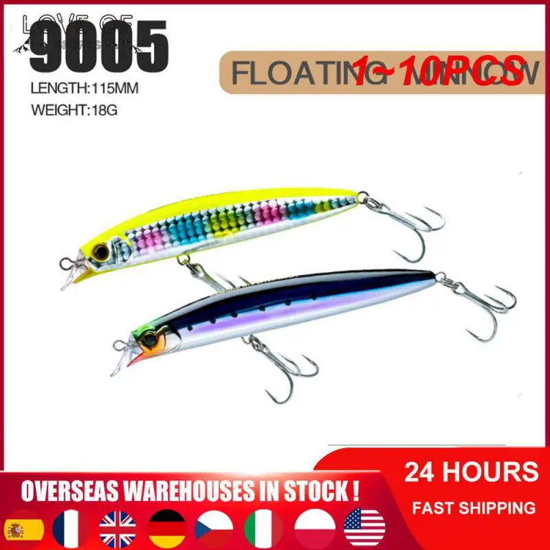 

1 ~ 10 шт., рыболовная сверхдлинная блесна, 90 мм, 110 мм