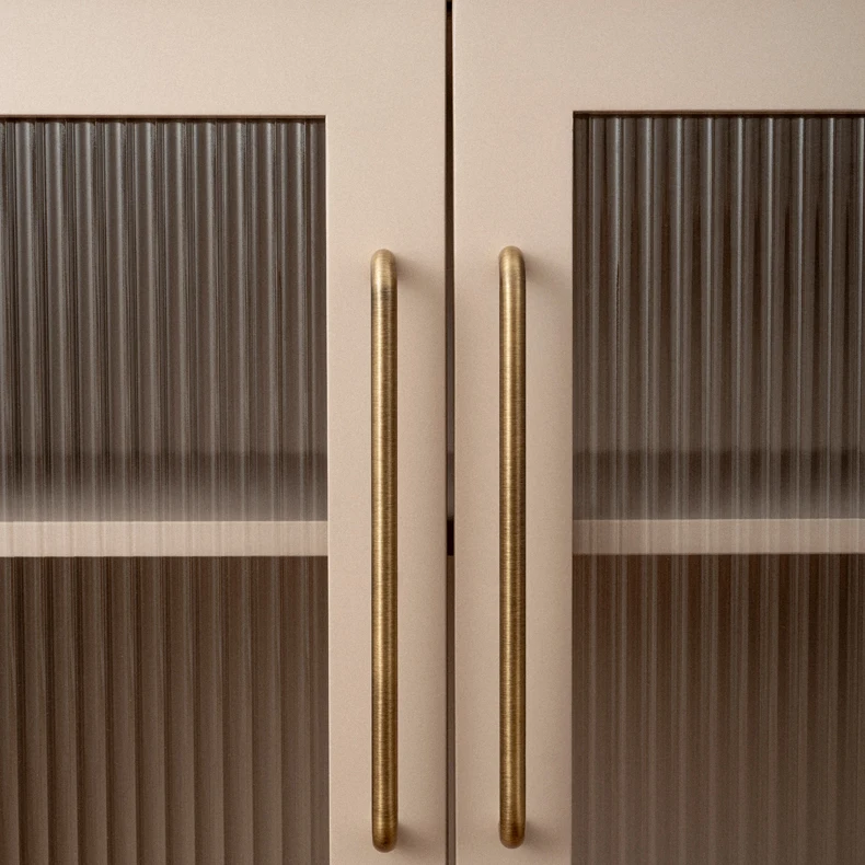 modern simple brass cabinet pull antique brass