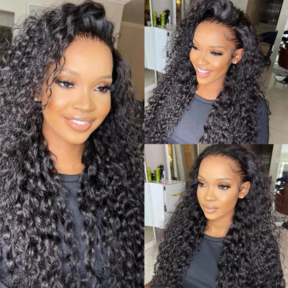 4x4 Lace Closure Human Hair Transparent Swiss Lace 150% Density Brazilian Virgin Hair