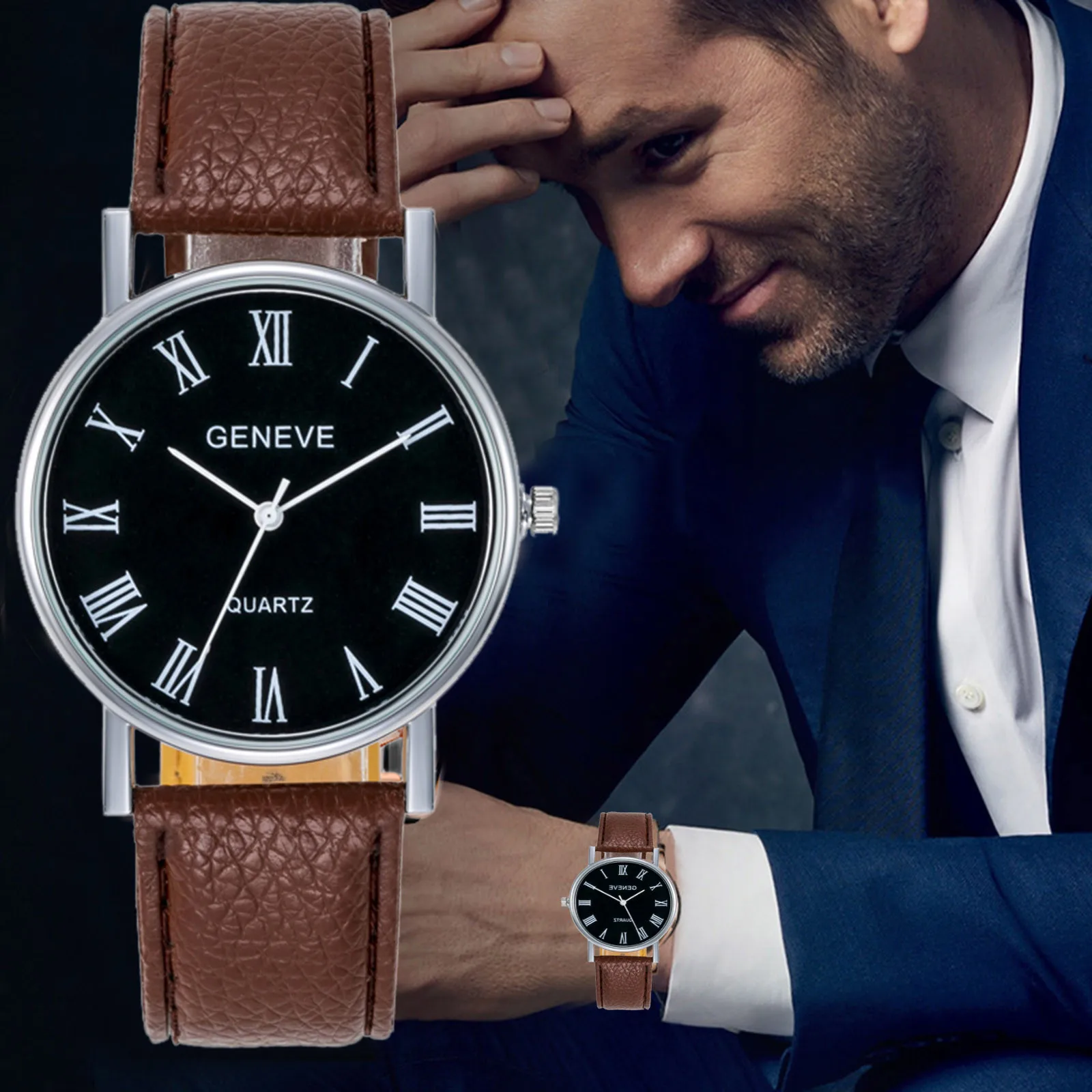 Sport Men's Watch Digital Chronograph Fashion Watches For Men Analog Quartz Chronograph Stopwatch Tachymeter Men's Watch