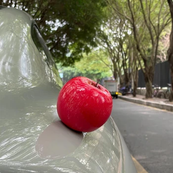 Decorazione interna per auto simulata Apple Console centrale Decorazione di sicurezza Interni per auto elettriche Decorazioni natalizie per esterni