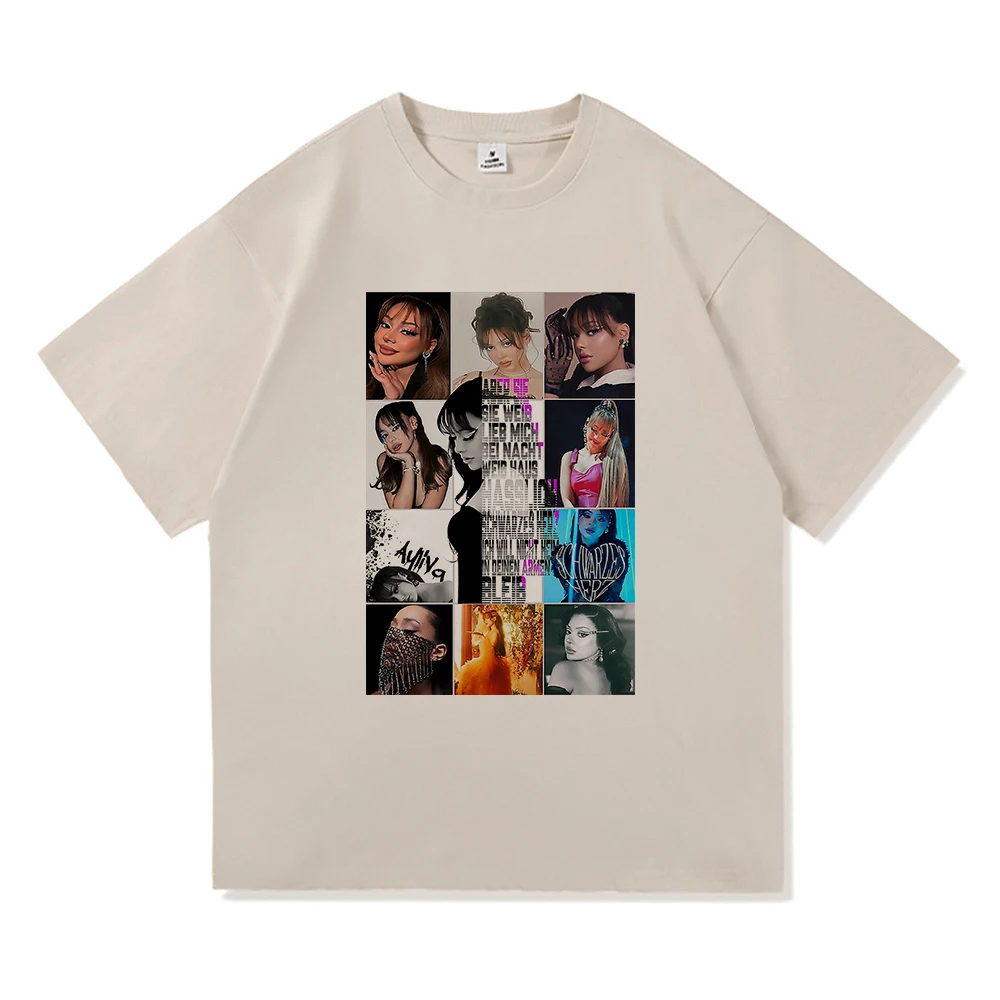 Ayliva Tour 2025 T-Shirt - 100% Baumwolle Unisex Shirt Mit Konzert-Print