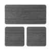 3pcs Large Absorbent Stone Tray Dry And Tidy Diatomaceous Earth Stone Sink Tray Instant Dry Sink, Sponge Hand Soap Holder 3