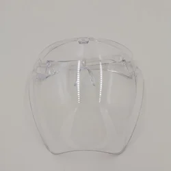 Transparent Full Face Protective Anti - Fog Safety Shield Glasses (Transparent)