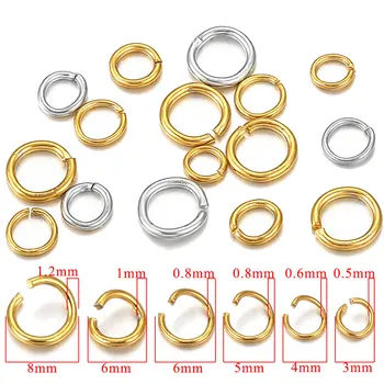 Gold Plated Jump Rings 1