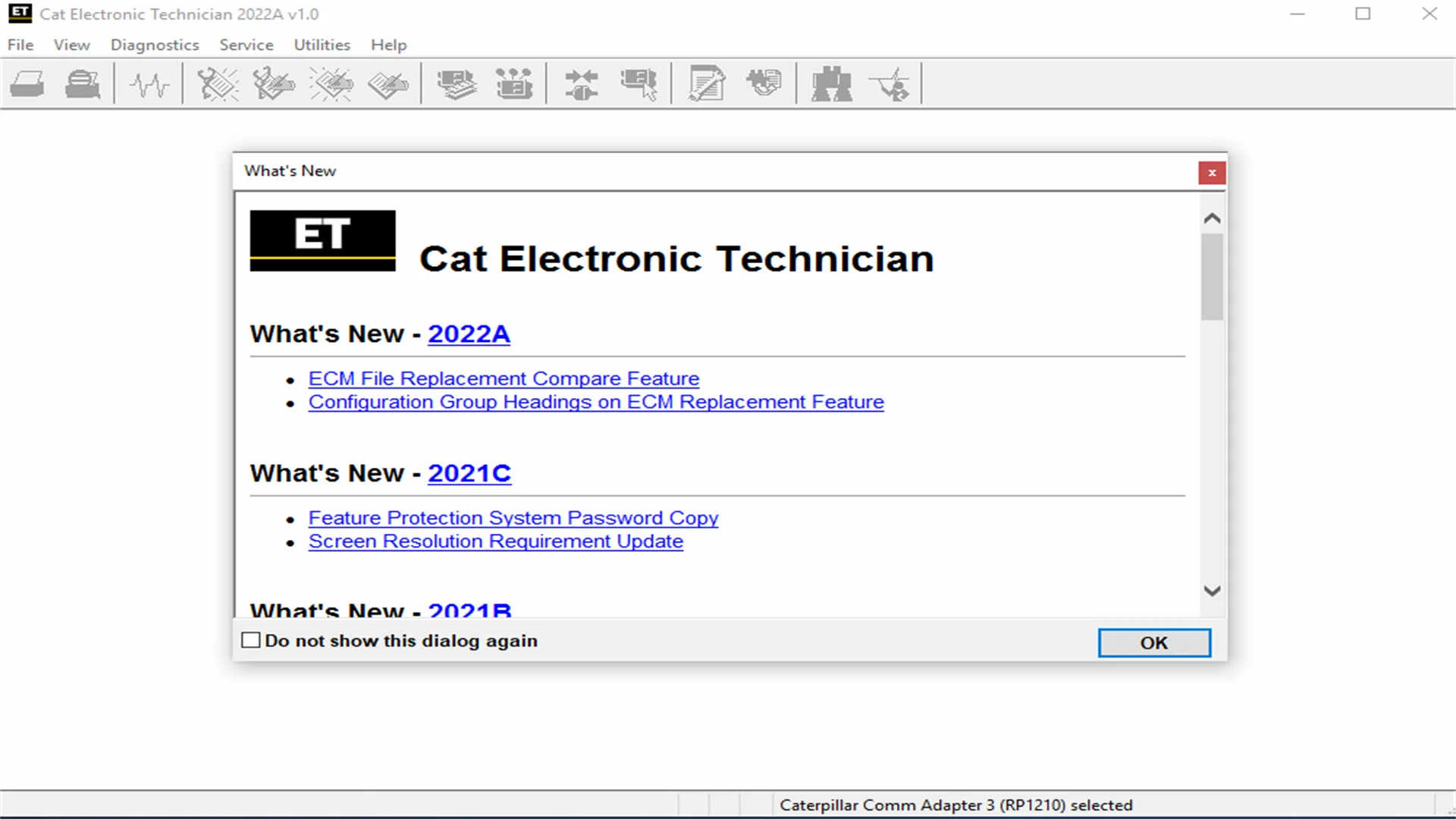 2023A Cat ET  Caterpillar  Diagnostic Software  ET3 +  Factory  Password  KG