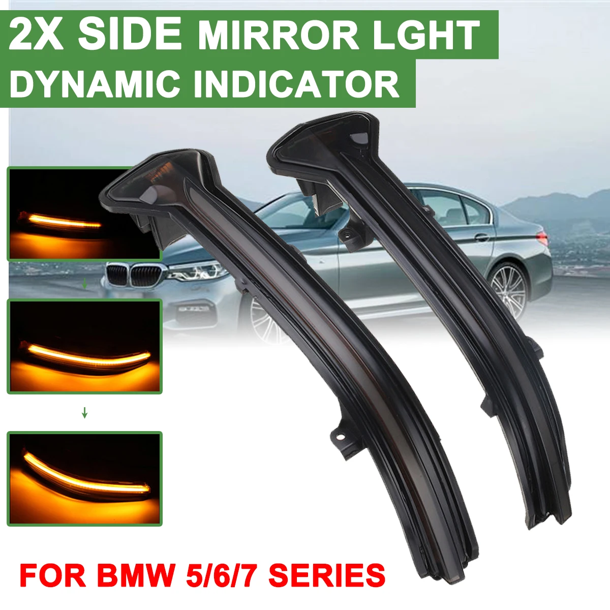 

1 пара, задняя подсветка для BMW 5/6/7 Series G30 G31 G32 G11 G12